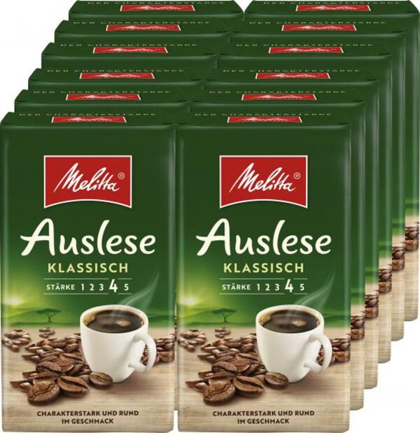 Melitta Auslese klassisch 12x500g