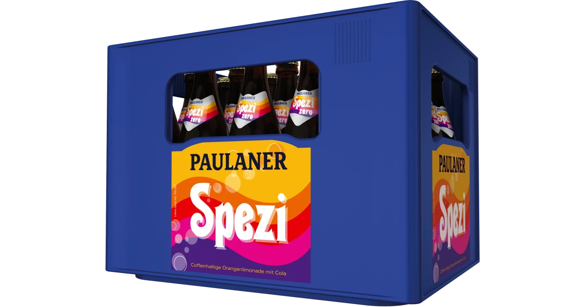 Paulaner Spezi Zero 20x0,5l Glas