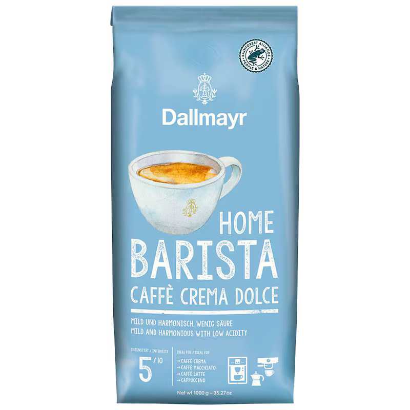 Dallmayr Home Barista Caffè Crema Doice 1kg – Packung