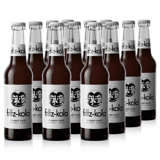 fritz-kola Classic light 24x0,33l Glas