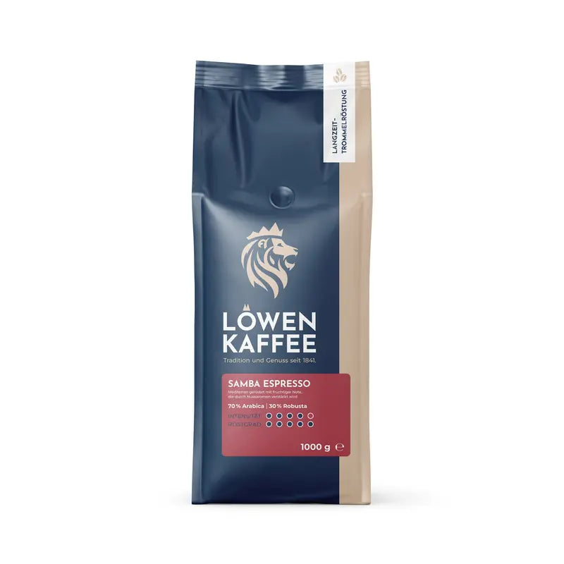 Löwenkaffee Samba Espresso 1kg – Packung
