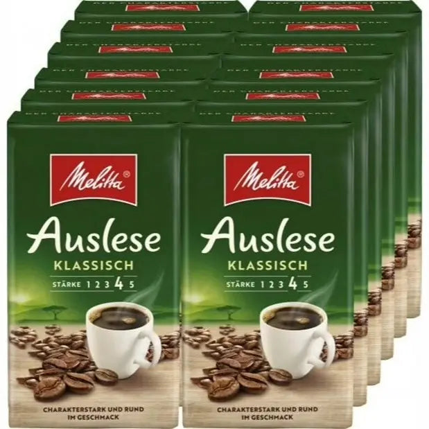 Melitta Auslese klassisch 12×500g – Packung