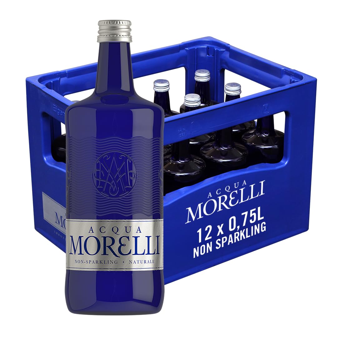 Acqua Morelli sparkling 12x0,75l Glas