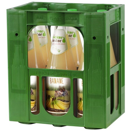 beckers bester Bananennektar 6x1l Glas