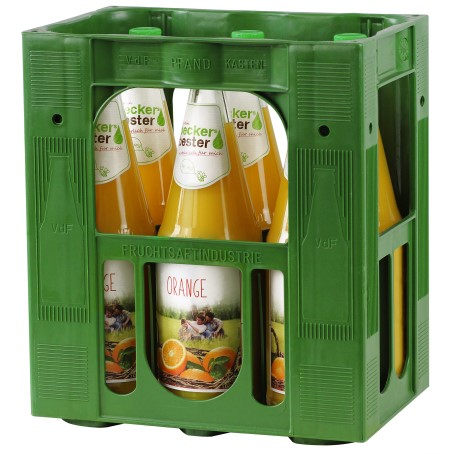 beckers bester Orangensaft 6x1l Glas