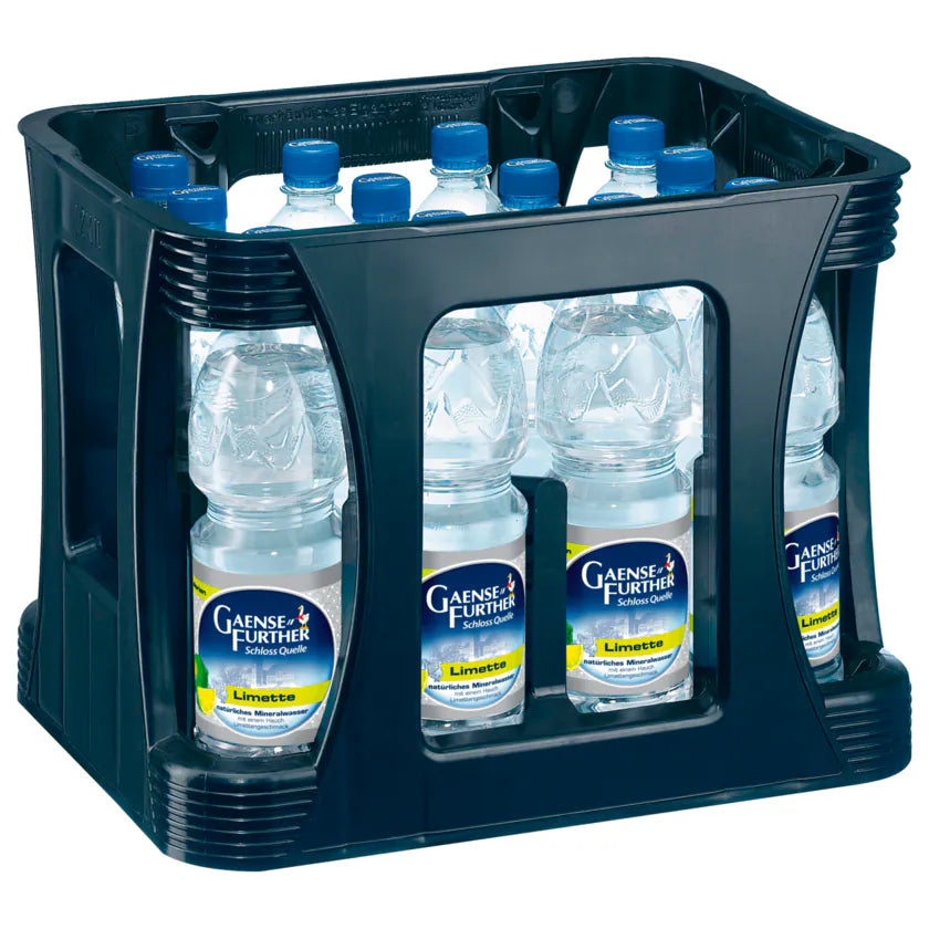 Gaensefurther Schloss Quelle Limette 12x1l PET
