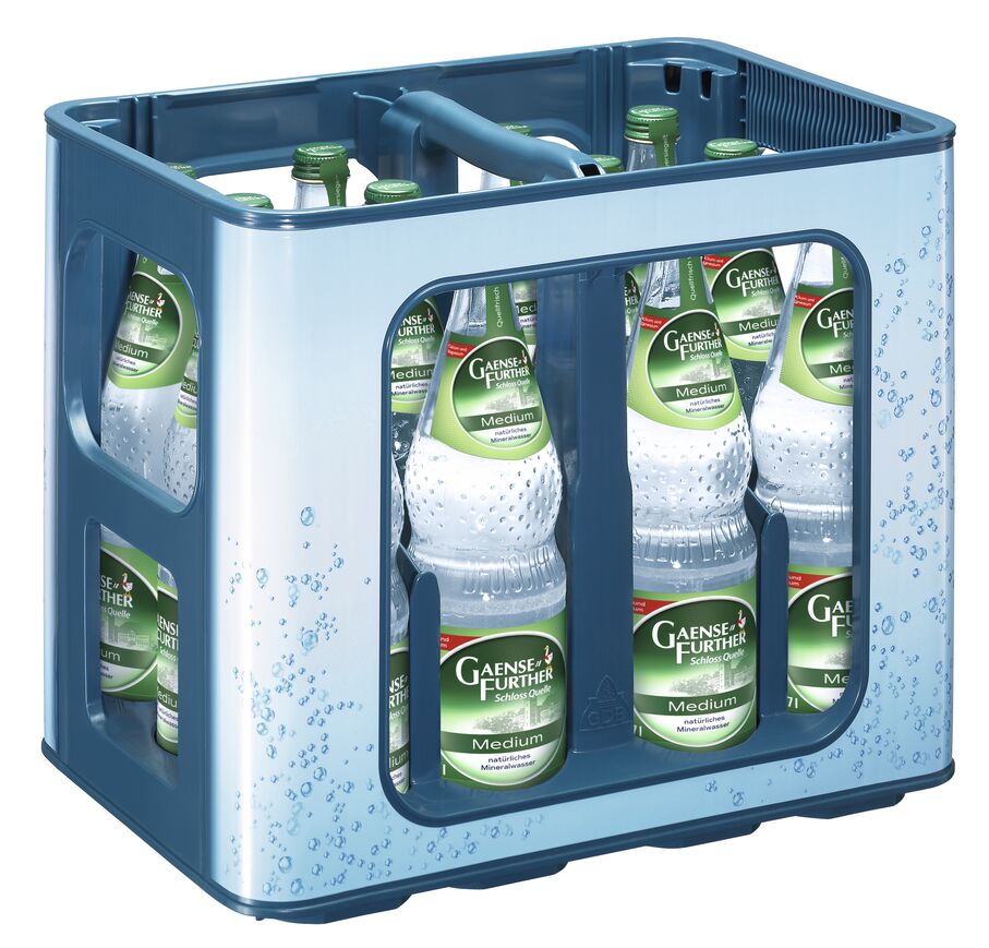 Gaensefurther Schloss Quelle Medium 12x0,7l Glas