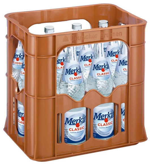 Merkur Mineralwasser Classic 12x0,7l Glas