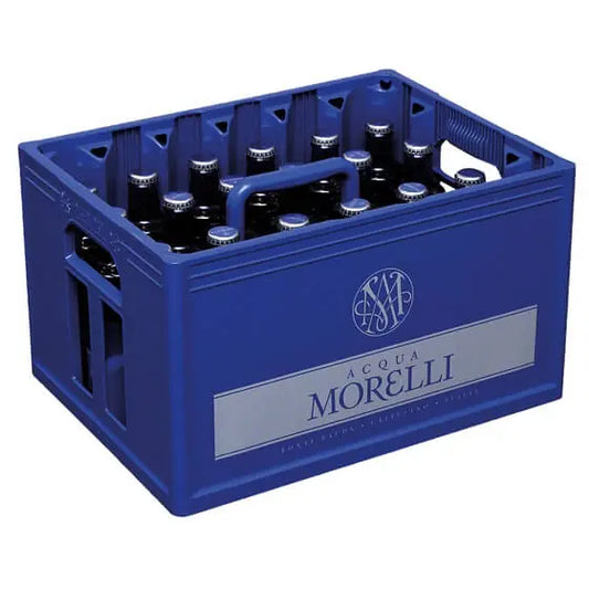 Acqua Morelli sparkling 24×0,25l – Kasten mit Glas-Flaschen
