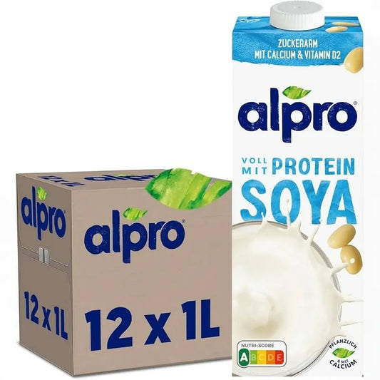 Alpro Soja Milch 12×1l – Karton