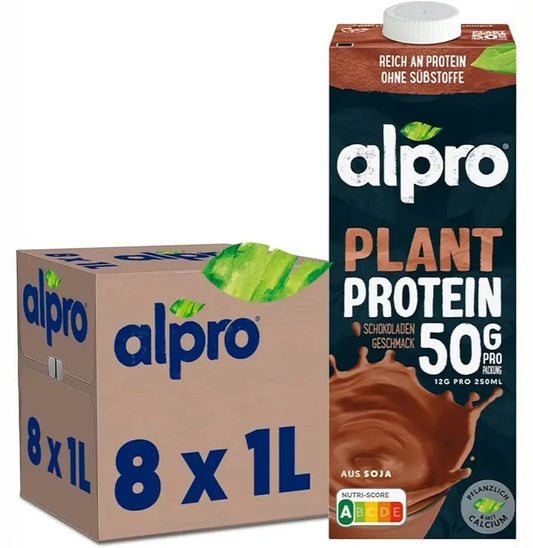 Alpro Soja Schoko 8×1l – Karton