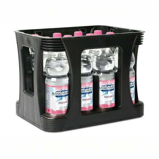 Blankenburger Wiesenquell naturell 12×1l – Kasten mit PET-Flaschen