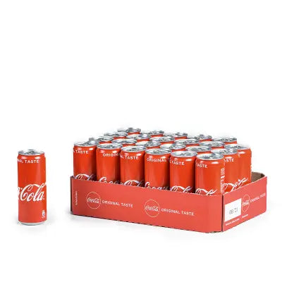 Coca-Cola 24×0,33l – Stiege mit Dosen