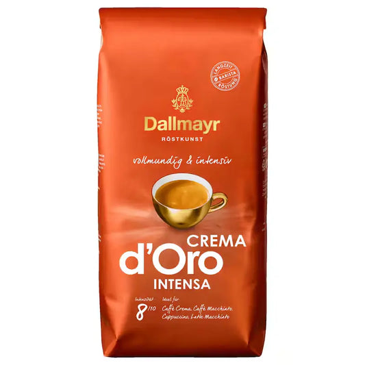 Dallmayr Crema d'Oro Intensa Bohnen 1kg – Packung