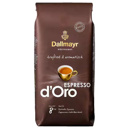 Dallmayr Espresso d'Oro Bohnen 1kg – Packung