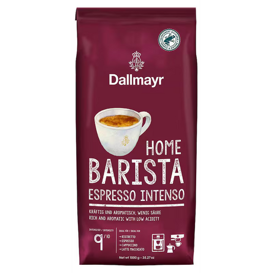 Dallmayr Home Barista Espresso ganze Bohnen 1kg – Packung