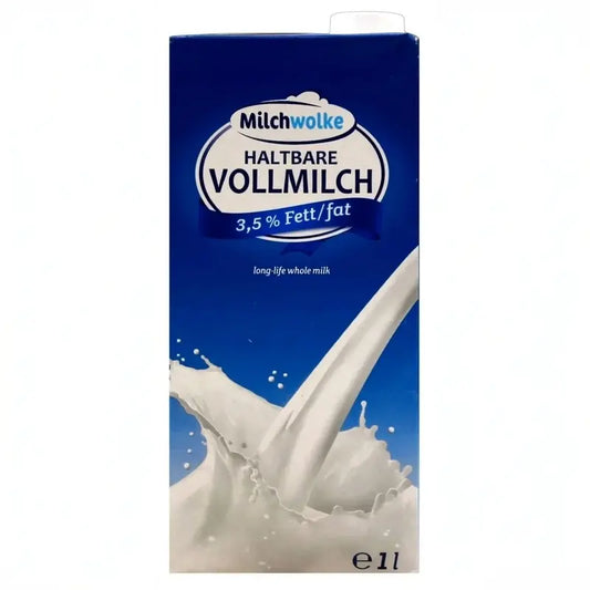Milchwolke haltbare Vollmilch 3,5% Fett 12×1l – Karton