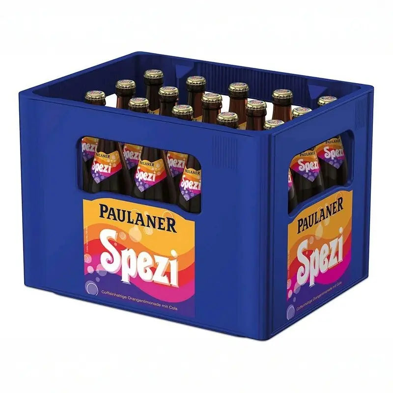 Paulaner Spezi 20×0,5l – Kasten mit Glas-Flaschen