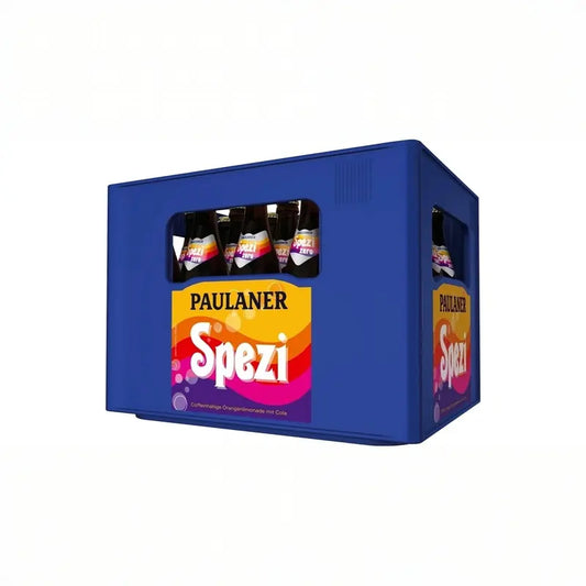 Paulaner Spezi Zero 20×0,5l – Kasten mit Glas-Flaschen
