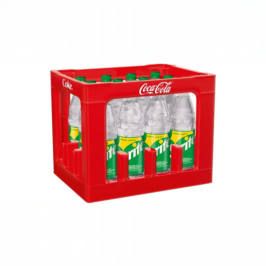 Sprite 12×1l – Kasten mit PET-Flaschen