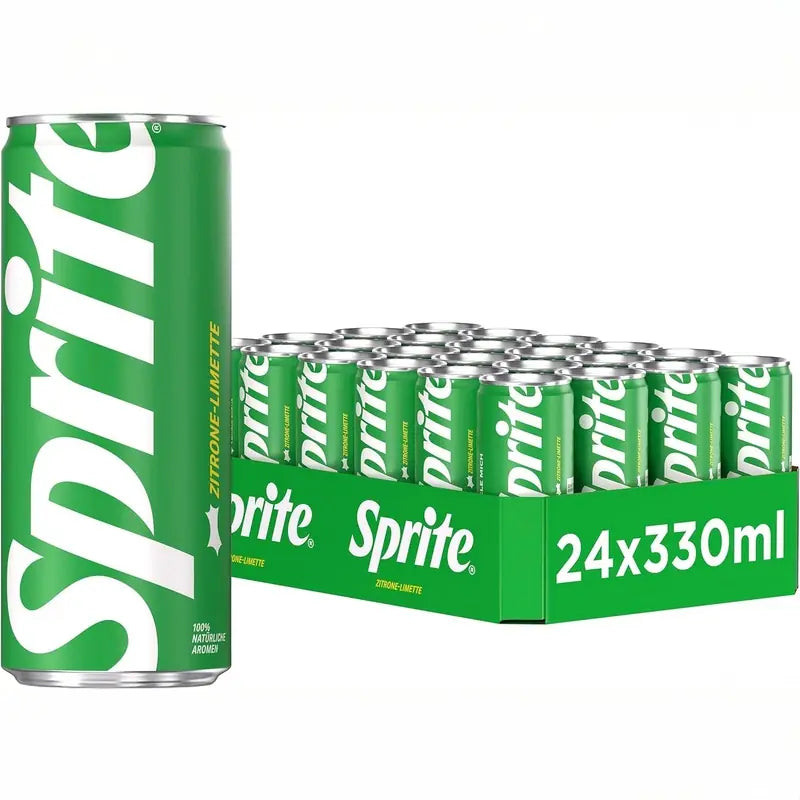 Sprite 24×0,33l – Stiege mit Dosen