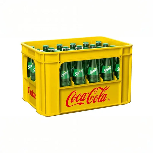 Sprite 24×0,33l – Kasten mit Glas-Flaschen